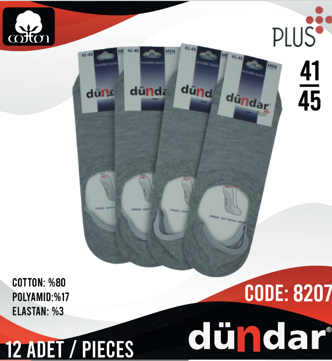 Dündar Penye Babet Çorap 12 Adet