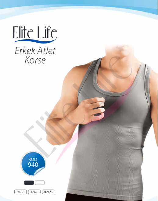 Elite Life Erkek Korse Atlet