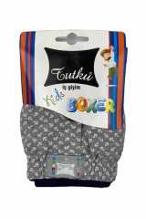Tutku Erkek Çocuk Desenli Boxer 10'lu