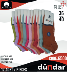 Dündar Penye Patik Çorap 12 Adet