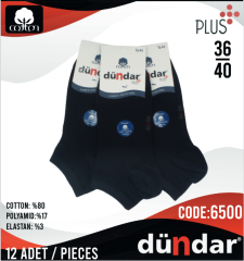 Dündar Penye Patik Çorap 12 Adet