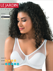 Le Jardin Tül Kaplı Soft Sütyen 9200