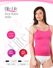 Elite Life İnce Askılı Uzun Atlet
