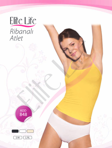 Elite Life Ribana İnce Askılı Atlet