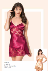 Primoda Saten Gecelik