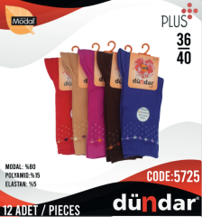 Dündar Modal Patik Çorap 12 Adet