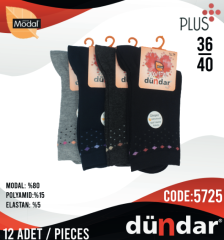 Dündar Modal Patik Çorap 12 Adet