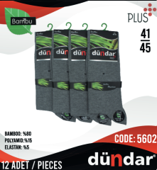 Dündar Bambu Lycra Patik Çorap 12 Adet