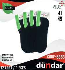 Dündar Bambu Sneaker Çorap 12 Adet