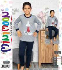Minimoon Erkek Çocuk İnterlok Pijama Takımı