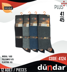 Dündar Modal Likralı Çorap 12 Adet